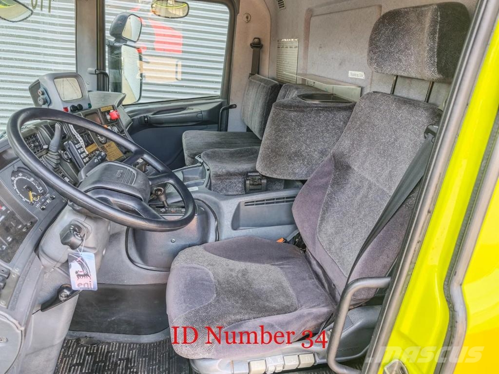 Scania P124C 420 4x4 Hauser 2000 Winde Wasserwerfer Licht Camiones de Bomberos