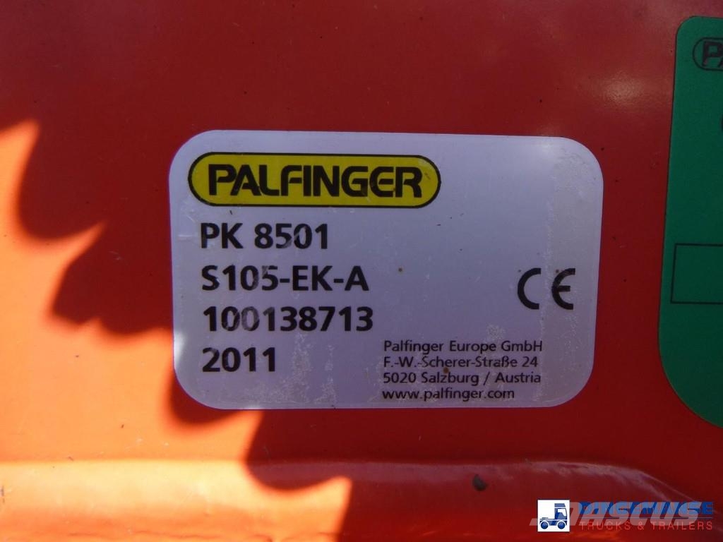 Mercedes-Benz Actros 2536 6x2 RHD + Palfinger PK8501 全路面起重機/吊車