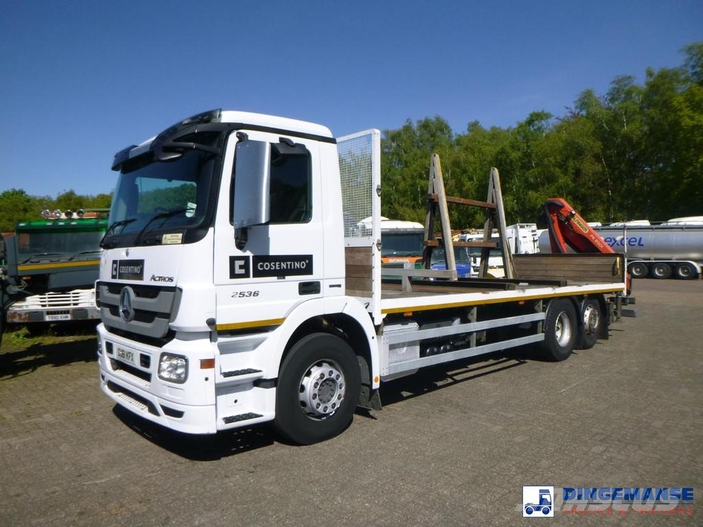 Mercedes-Benz Actros 2536 6x2 RHD + Palfinger PK8501 全路面起重機/吊車