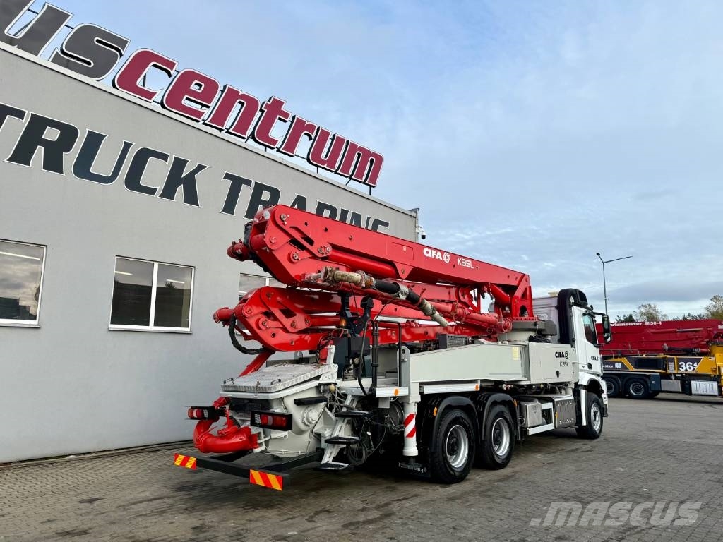Mercedes-Benz Arocs 3343 CIFA K 35L Betonpomptrucks