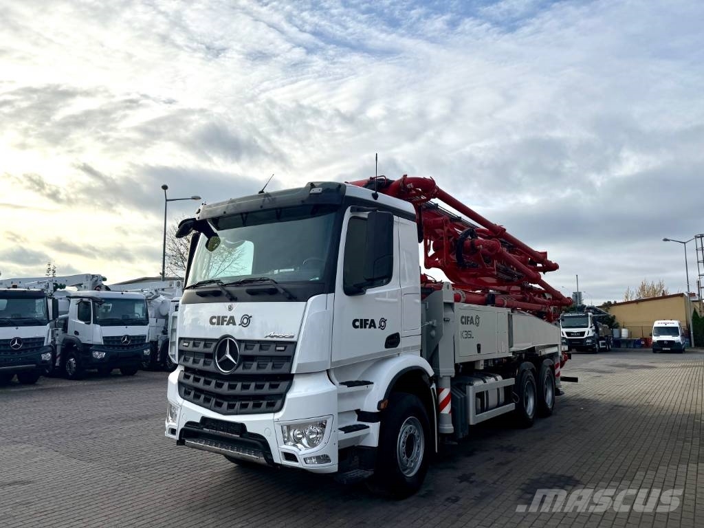 Mercedes-Benz Arocs 3343 CIFA K 35L Betonpomptrucks