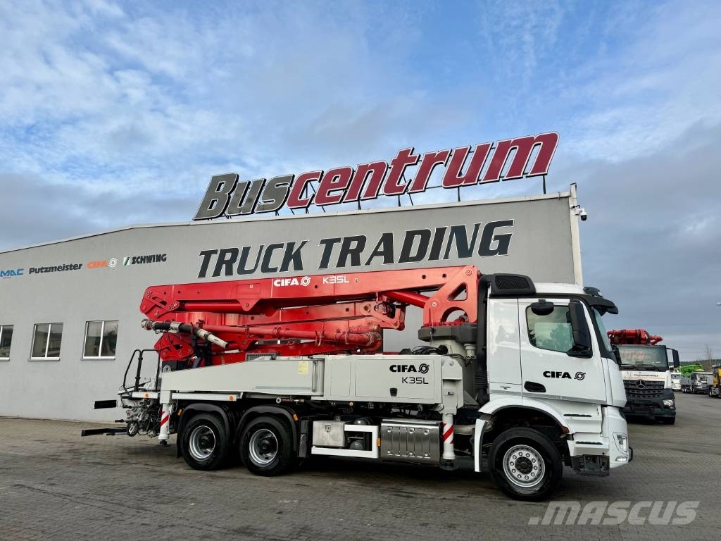 Mercedes-Benz Arocs 3343 CIFA K 35L Betonpomptrucks
