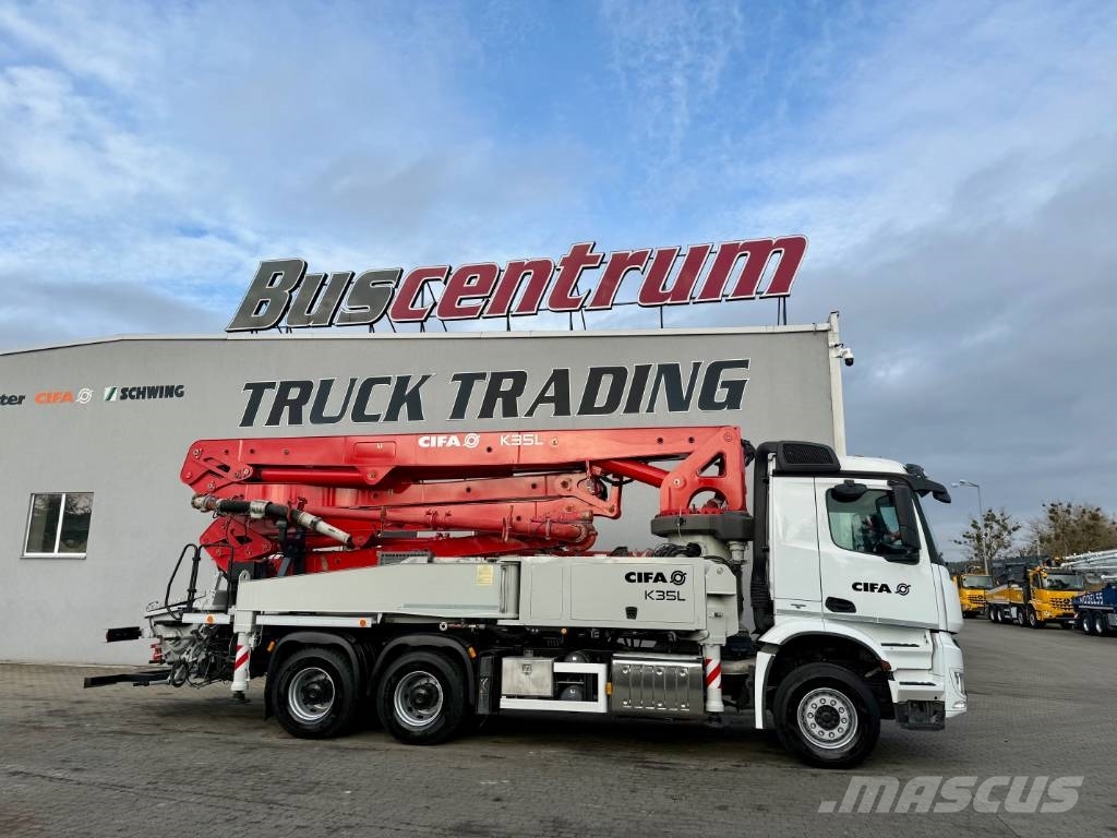 Mercedes-Benz Arocs 3343 CIFA K 35L Betonpomptrucks