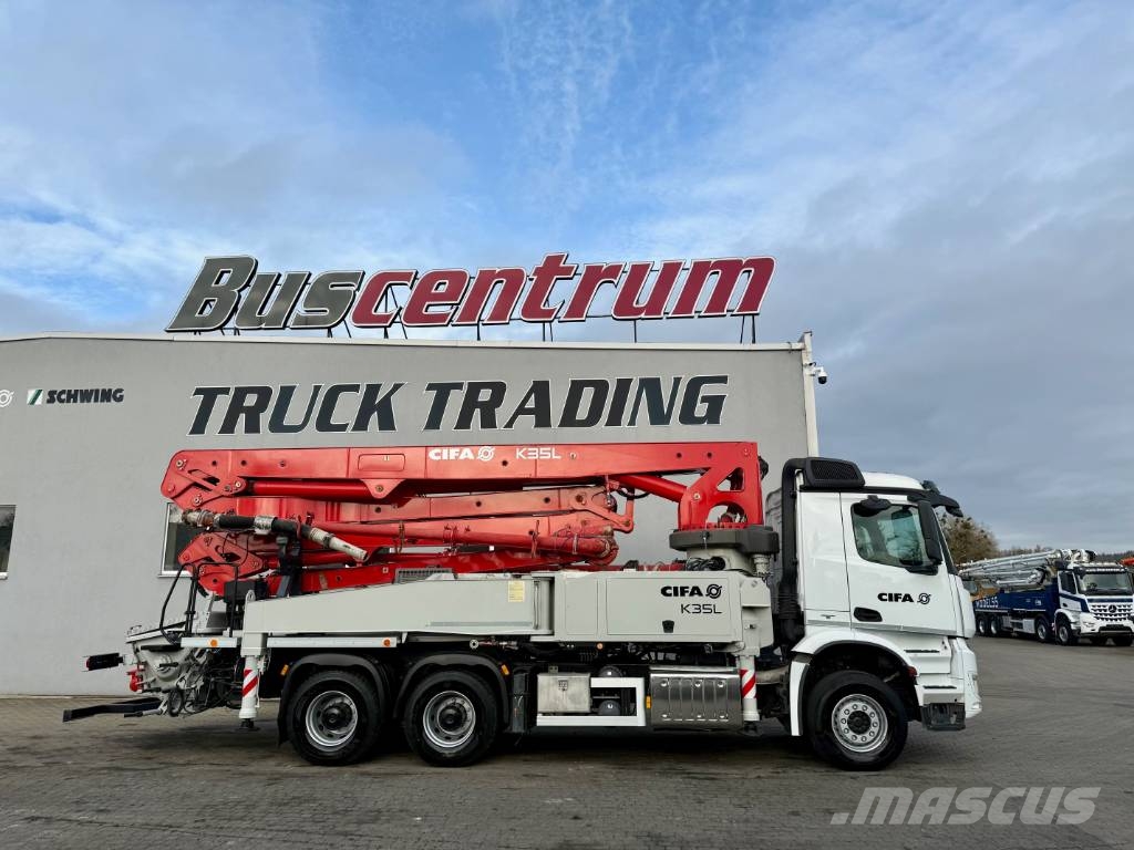 Mercedes-Benz Arocs 3343 CIFA K 35L Betonpomptrucks