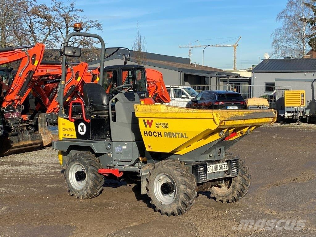 Wacker Neuson DW20 Dumper 4x4 Dreh-Kippmulde wie DW30 معدات البناء - غير ذلك