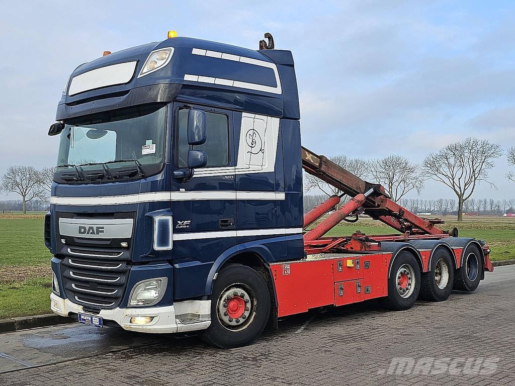 DAF XF 510 SSC 8X2 FAK PALIFT Vrachtwagen met containersysteem