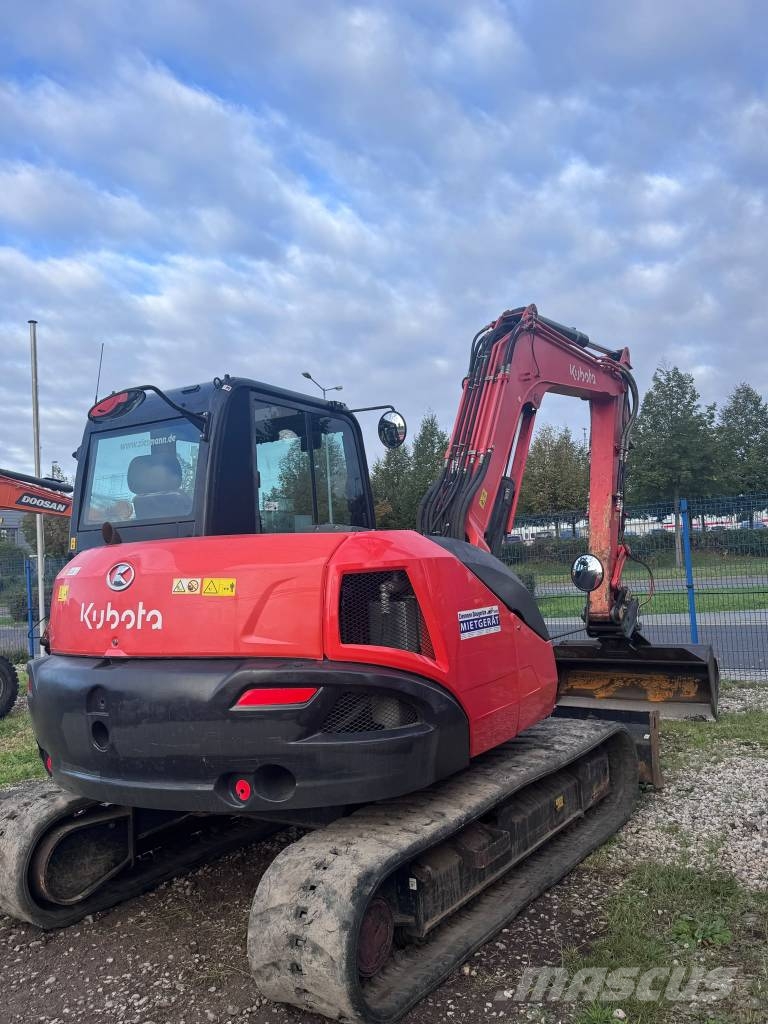 Kubota KX 080-4 Midibagger 7t - 12t