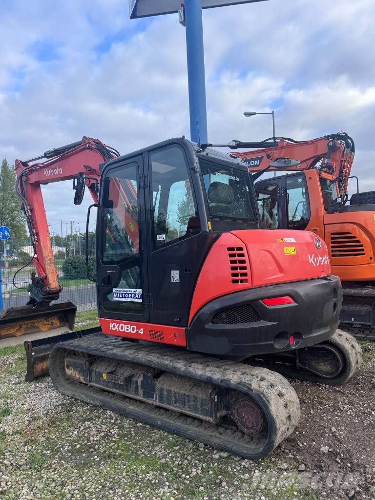 Kubota KX 080-4 Midibagger 7t - 12t
