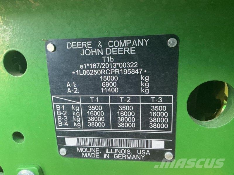 John Deere 6R 250 Tractoren