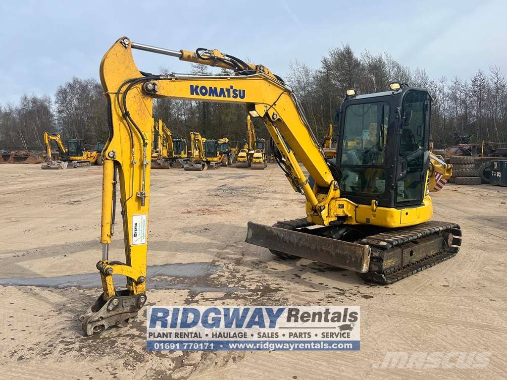 Komatsu PC55MR-5 中型油圧ショベル 7t-12t(ユンボ・パワーショベル・バックホー)