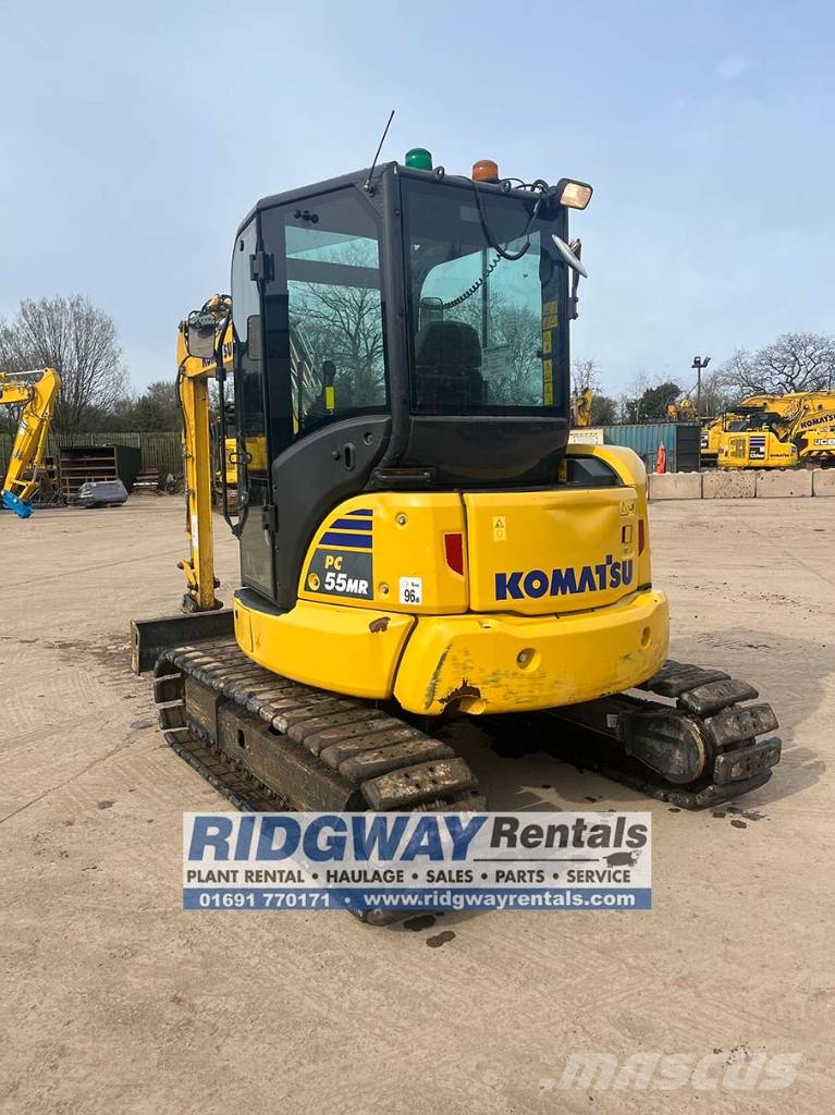 Komatsu PC55MR-5 中型油圧ショベル 7t-12t(ユンボ・パワーショベル・バックホー)