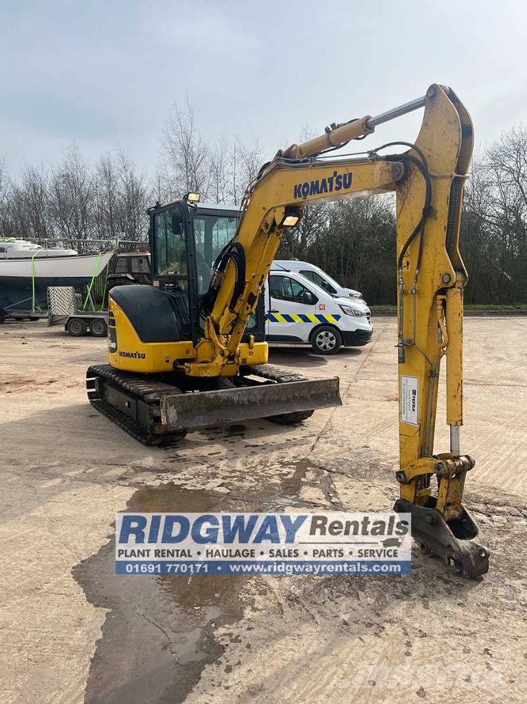 Komatsu PC55MR-5 中型油圧ショベル 7t-12t(ユンボ・パワーショベル・バックホー)