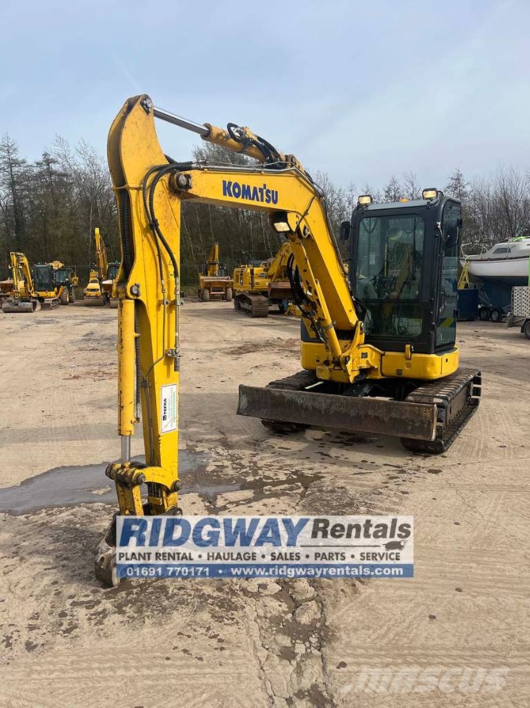 Komatsu PC55MR-5 中型油圧ショベル 7t-12t(ユンボ・パワーショベル・バックホー)