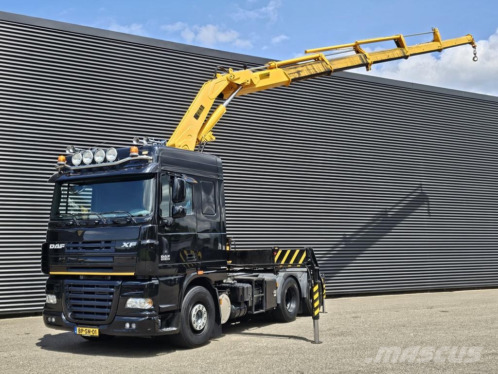 DAF XF 430 6x2 / HIAB 280-5 CRANE - KRAN / REMOTE Vetopöytäautot