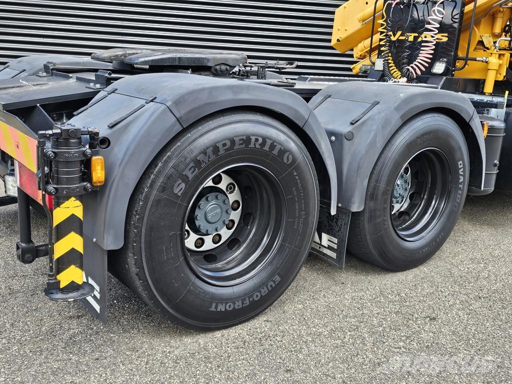 DAF XF 430 6x2 / HIAB 280-5 CRANE - KRAN / REMOTE Vetopöytäautot