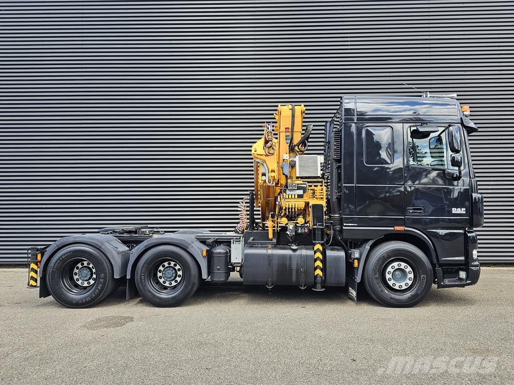 DAF XF 430 6x2 / HIAB 280-5 CRANE - KRAN / REMOTE Vetopöytäautot