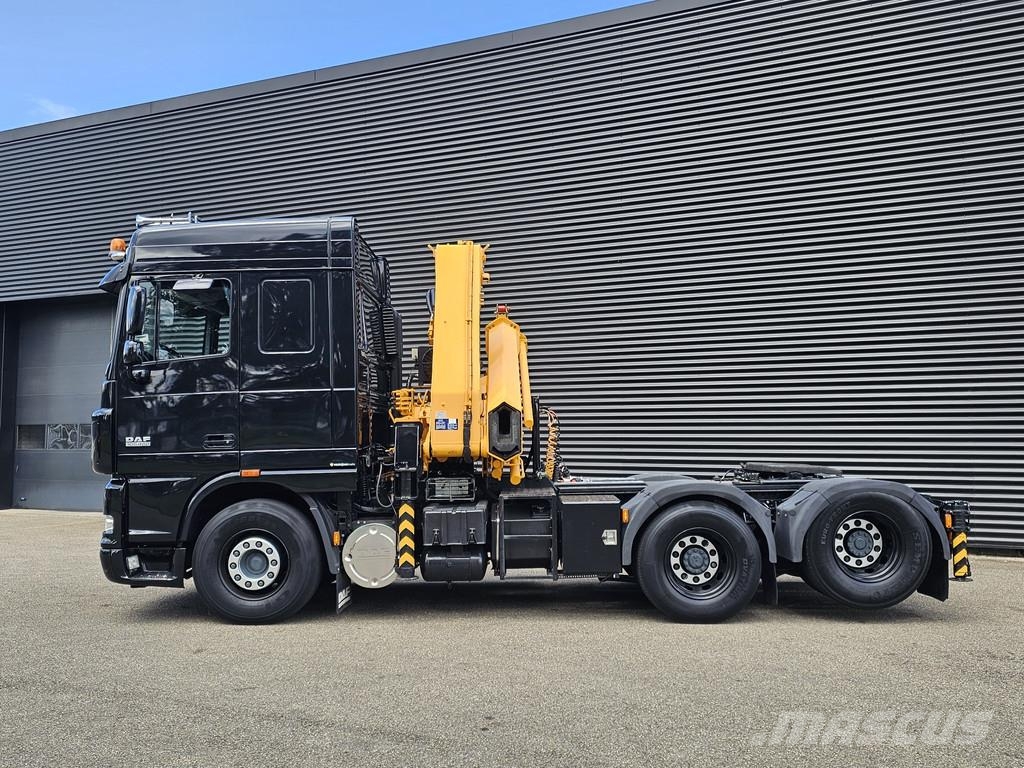 DAF XF 430 6x2 / HIAB 280-5 CRANE - KRAN / REMOTE Vetopöytäautot