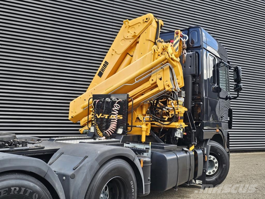 DAF XF 430 6x2 / HIAB 280-5 CRANE - KRAN / REMOTE Vetopöytäautot