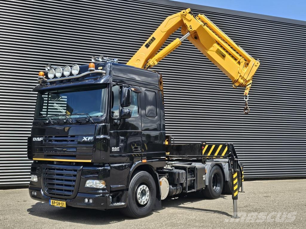 DAF XF 430 6x2 / HIAB 280-5 CRANE - KRAN / REMOTE Vetopöytäautot