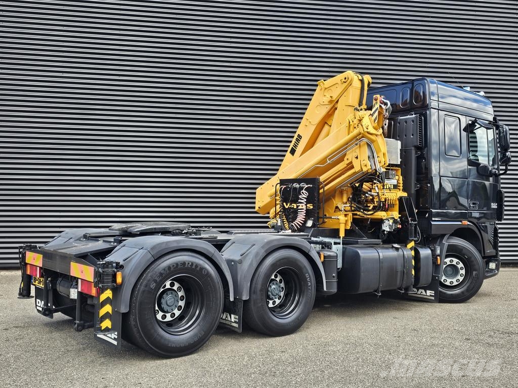 DAF XF 430 6x2 / HIAB 280-5 CRANE - KRAN / REMOTE Vetopöytäautot