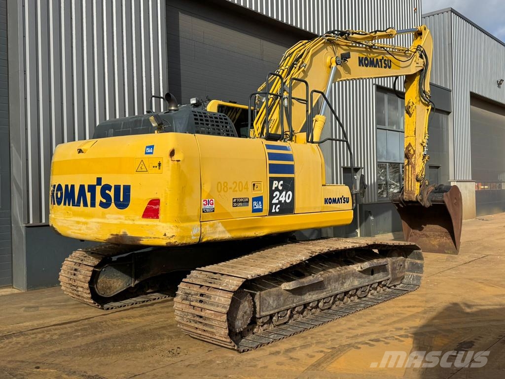 Komatsu PC240LC-10 حفارات زحافة