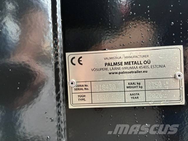 Palmse Trailer D 1217 Supervolym Kiper prikolice