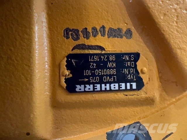 Liebherr LPVD075 USED HYDRAULIC PUMP Hydraulics