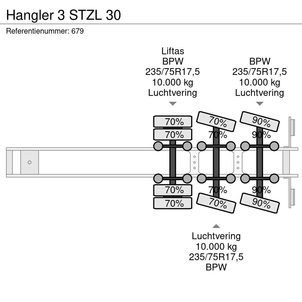 Hangler 3 STZL 30 Semi remorque surbaissée