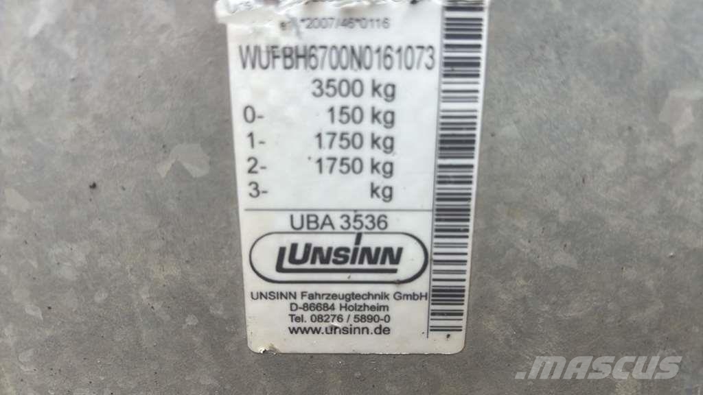 Unsinn UBA 3536 Overige opleggers