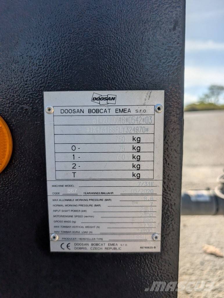 Doosan 7/31 E Kompressorer