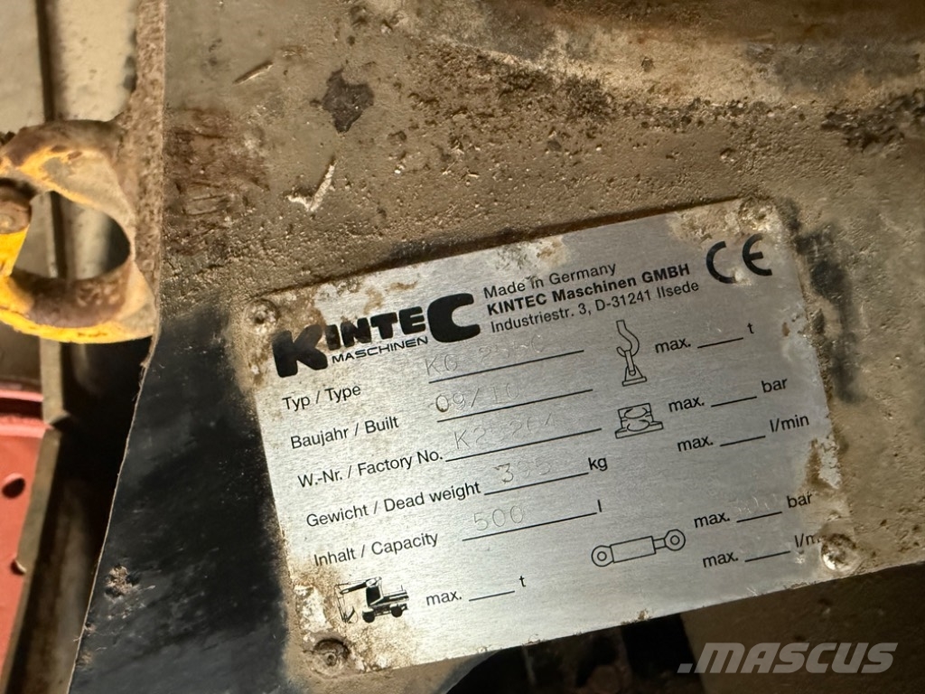 Kintec 2550 Iekrāvēju papildaprīkojums