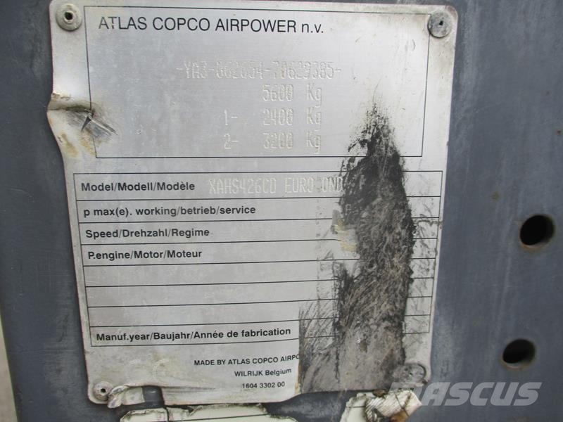 Atlas Copco XAHS 426 CD - N Compressors