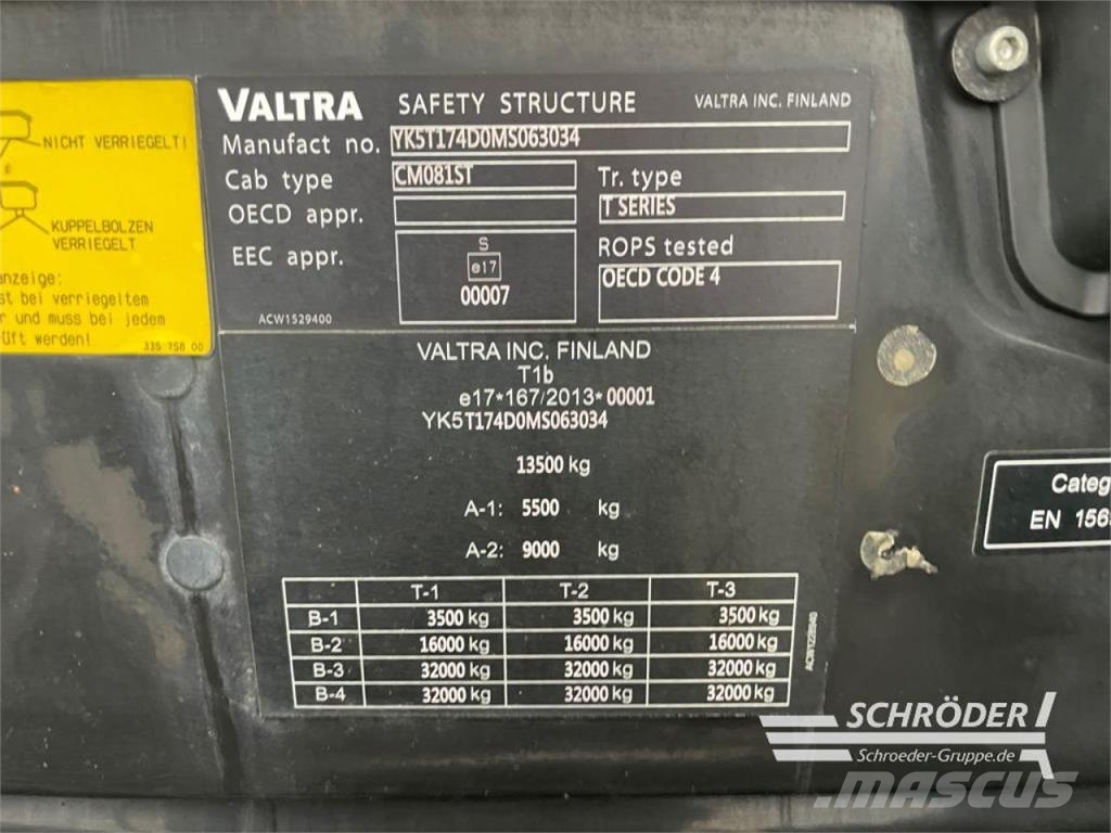 Valtra T 174 ED SMARTTOUCH | RTK | UNLIMITED Tractores