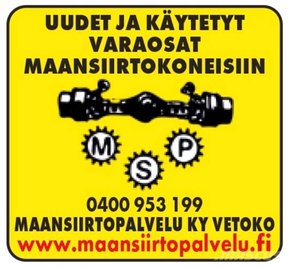 VARAOSAT KAIKKIIN MERKKEIHIN UUDET JA KÄYTETYT Hydraulika