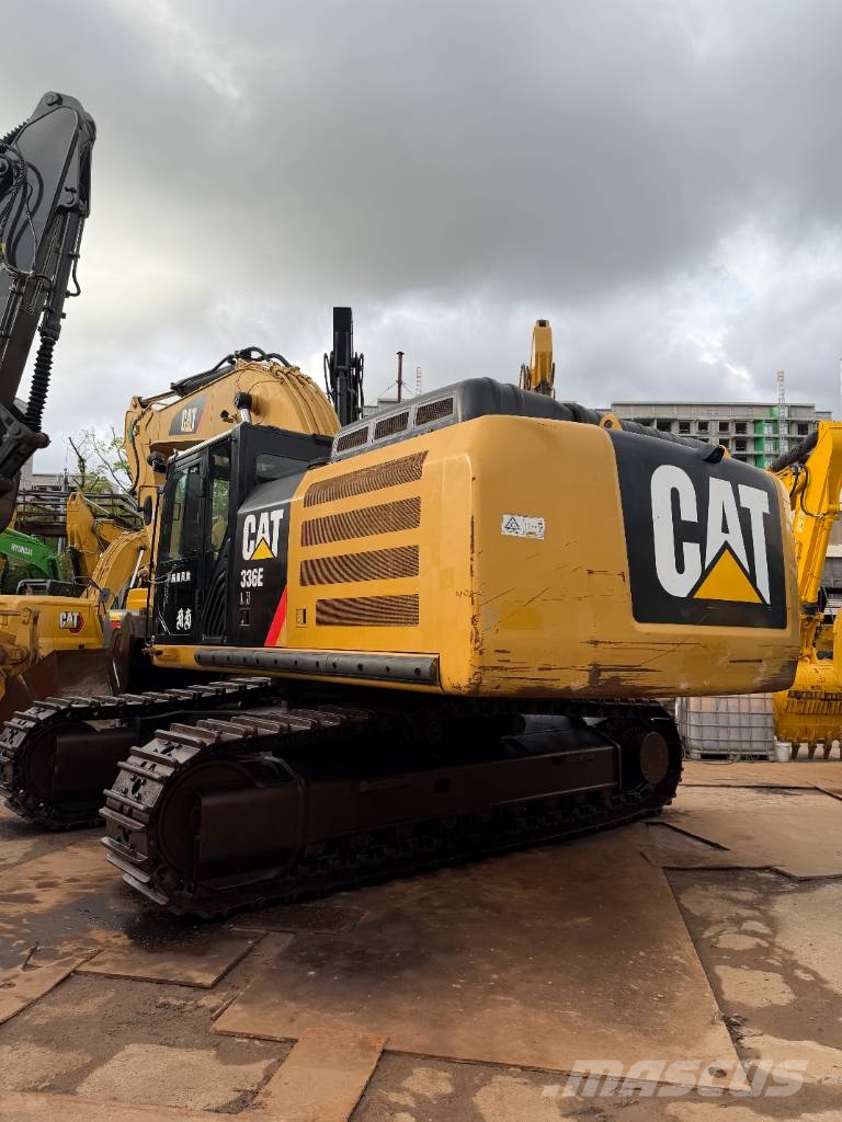 CAT 336 E  3000 units excavators in stock Rupsgraafmachines