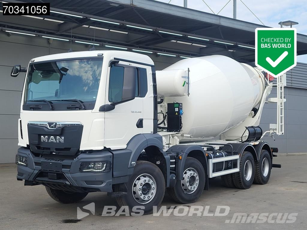 MAN TGS 41.440 8X4 NEW! 12m3 Stetter Mixer Big-Axle St Betonvedēji
