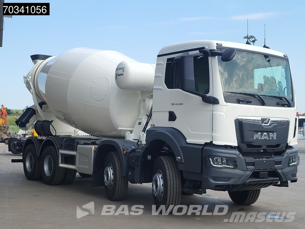 MAN TGS 41.440 8X4 NEW! 12m3 Stetter Mixer Big-Axle St Betonvedēji