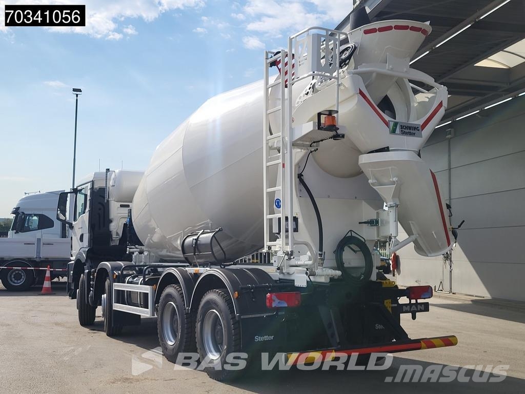 MAN TGS 41.440 8X4 NEW! 12m3 Stetter Mixer Big-Axle St Betonvedēji