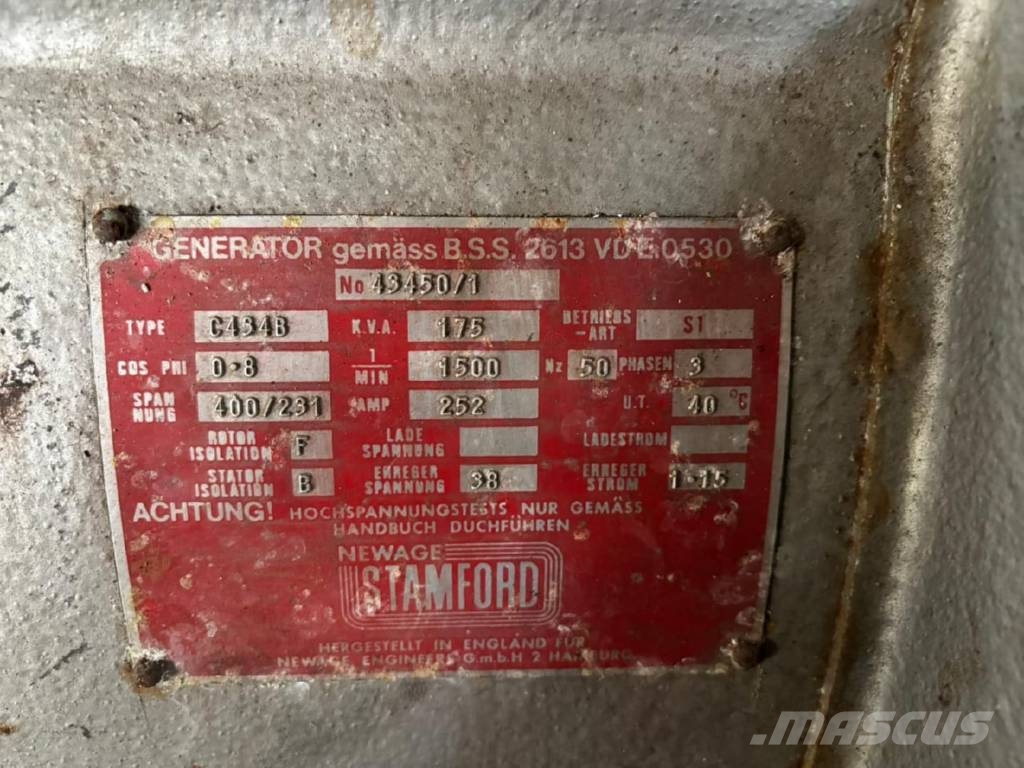 MAN D 2156 MTL Diesel Generators