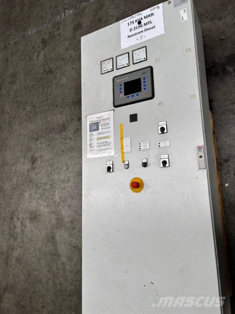 MAN D 2156 MTL Diesel Generators