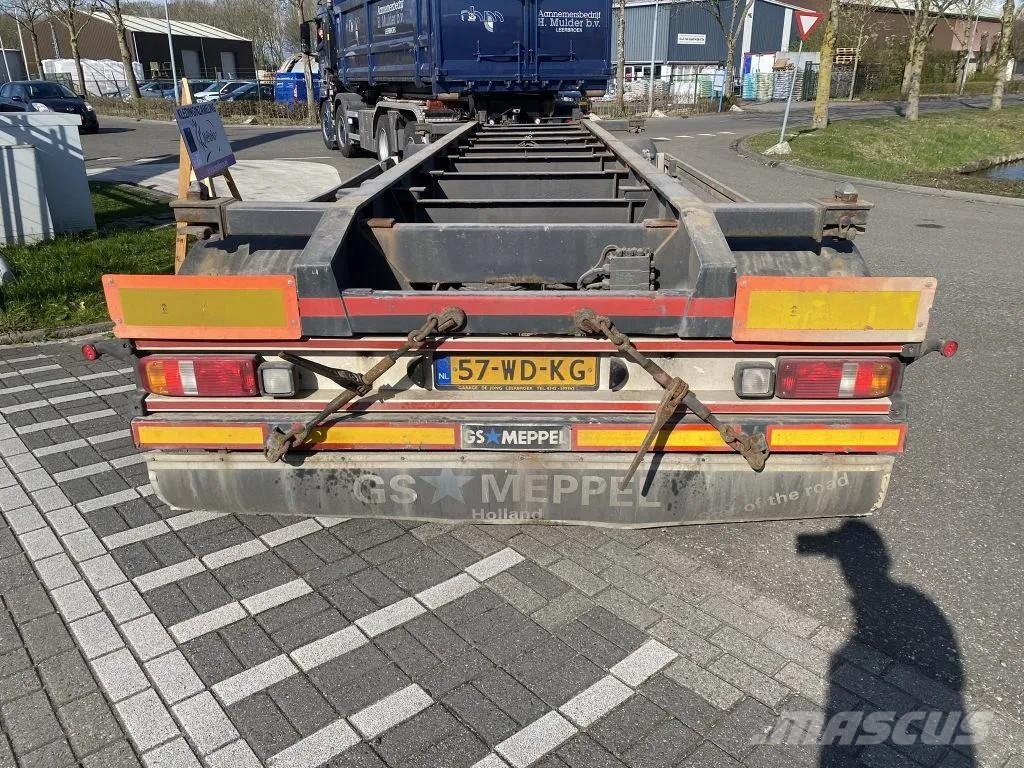 GS Meppel AIC-2000 2 AXLE - BPW + BDF SYSTEM Razstavljive prikolice
