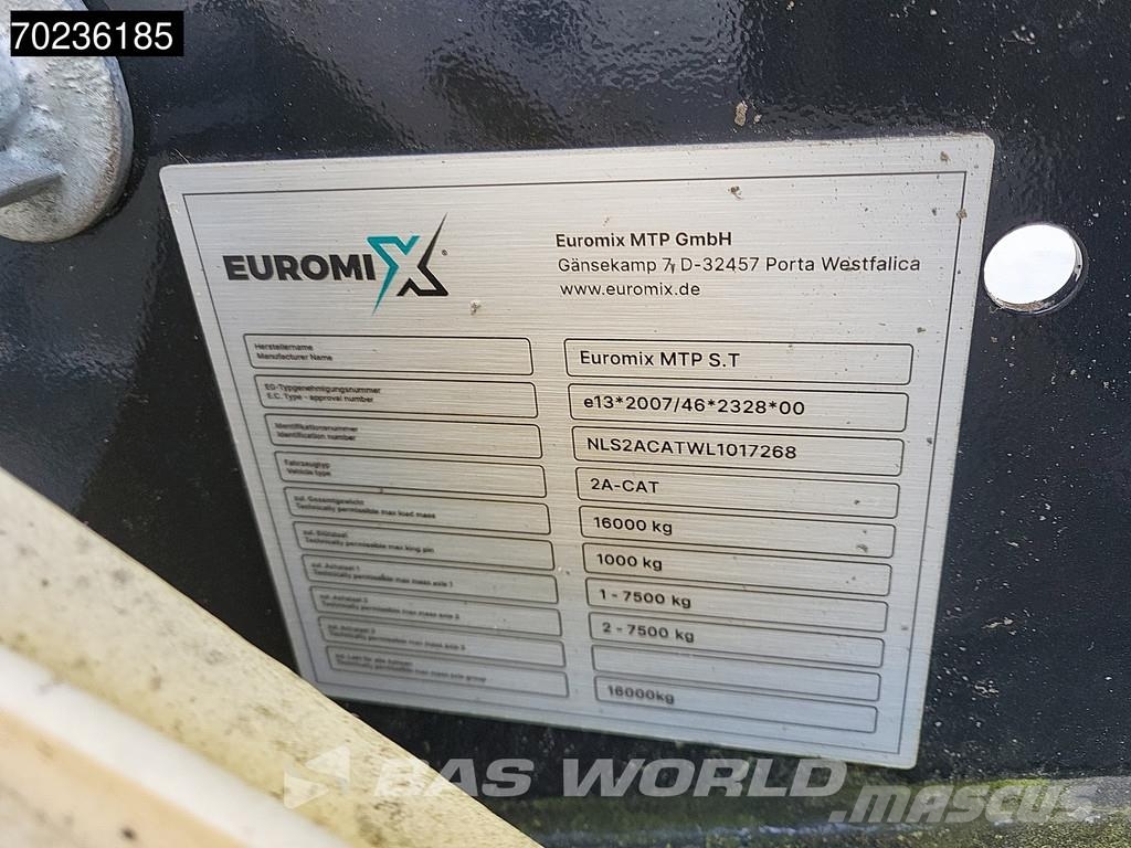Euromix MTP 2A-CAT UNUSED Wood Holztransport Holzanhänger