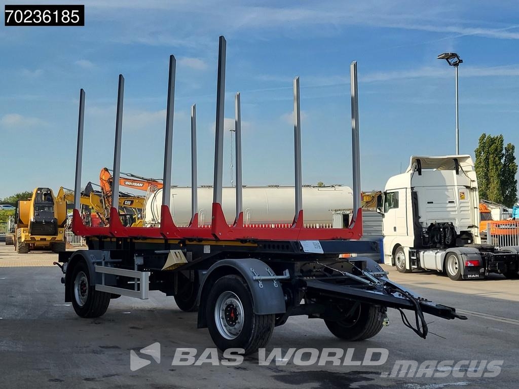 Euromix MTP 2A-CAT UNUSED Wood Holztransport Holzanhänger