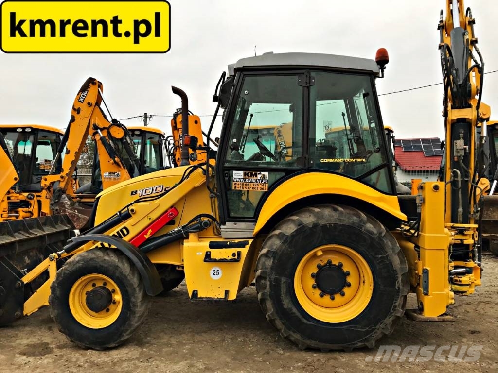New Holland B100C KOPARKO-ŁADOWARKA 2013R. | JCB 3CX CAT 428 4 Backhoe loaders