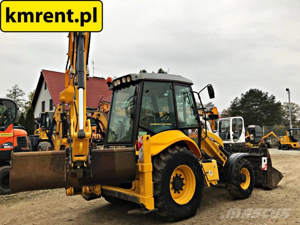New Holland B100C KOPARKO-ŁADOWARKA 2013R. | JCB 3CX CAT 428 4 Backhoe loaders