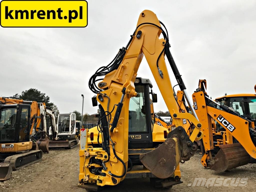 New Holland B100C KOPARKO-ŁADOWARKA 2013R. | JCB 3CX CAT 428 4 Backhoe loaders
