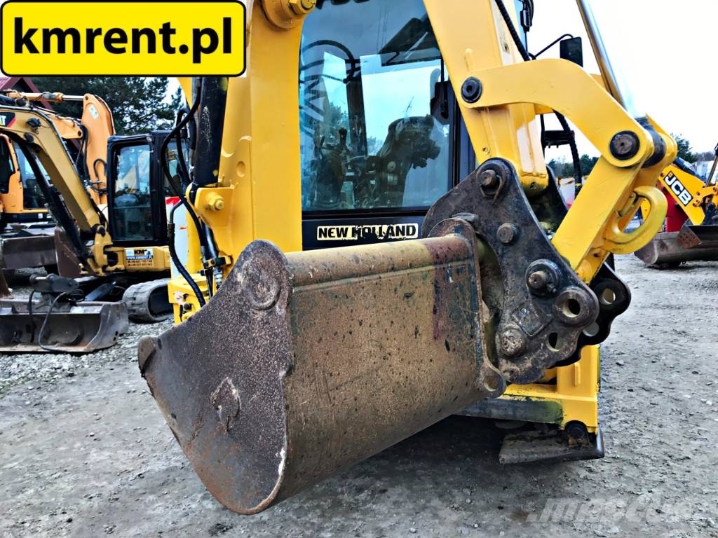New Holland B100C KOPARKO-ŁADOWARKA 2013R. | JCB 3CX CAT 428 4 Backhoe loaders