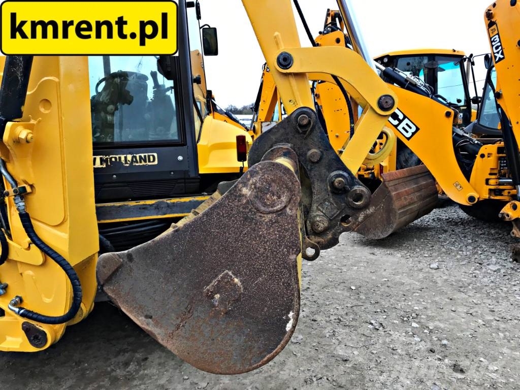 New Holland B100C KOPARKO-ŁADOWARKA 2013R. | JCB 3CX CAT 428 4 Backhoe loaders