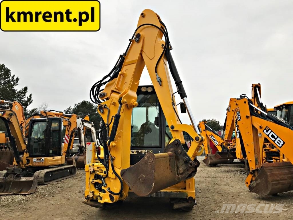 New Holland B100C KOPARKO-ŁADOWARKA 2013R. | JCB 3CX CAT 428 4 Backhoe loaders