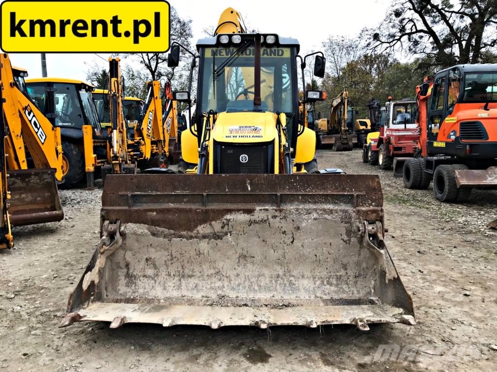 New Holland B100C KOPARKO-ŁADOWARKA 2013R. | JCB 3CX CAT 428 4 Backhoe loaders
